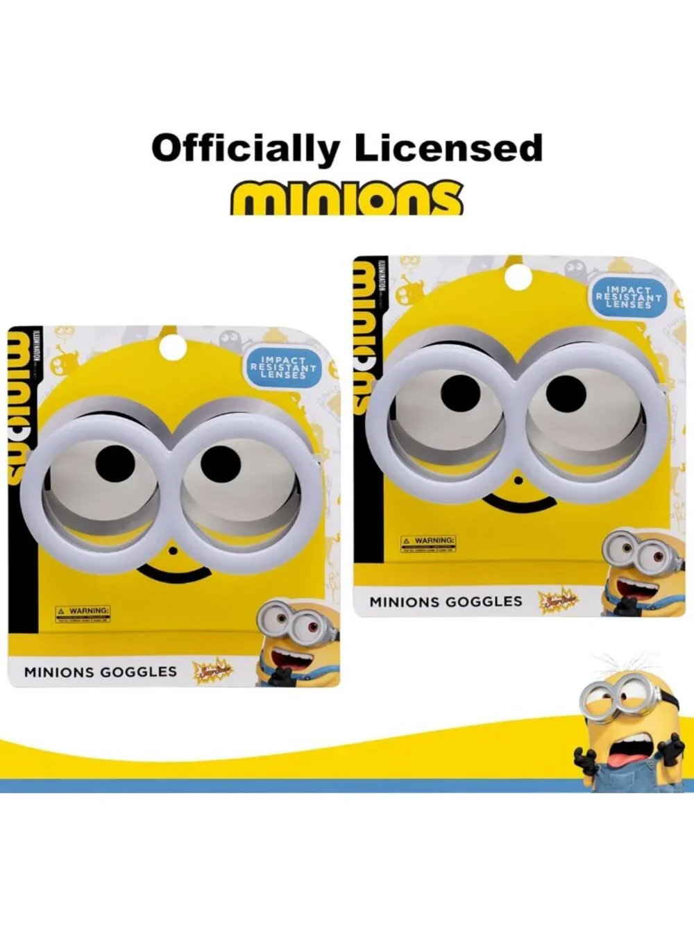 Minions Costume Goggles for Halloween | Fun Group Party Accessory | One Size